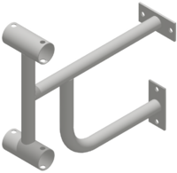 Кронштейн настенный (двухрядный) - fgospostavki.ru - Казань