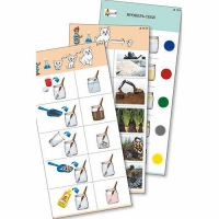 Комплект из 10 карточек "Обучающий калейдоскоп для ДО. Эксперимент. Вещество" - fgospostavki.ru - Казань