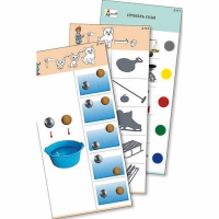 Комплект из 10 карточек "Обучающий калейдоскоп для ДО. Эксперимент. Сила" - fgospostavki.ru - Казань