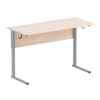 Стол ученический двухместный на прямоугольной трубе - fgospostavki.ru - Казань