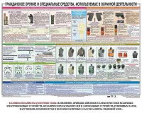 Плакат "Гражданское оружие и спецсредства, используемые в охранной деятельности" - fgospostavki.ru - Казань