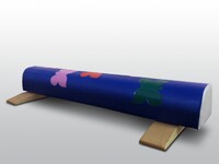 Бревно гимнастическое напольное на металлических опорах (2м) - fgospostavki.ru - Казань