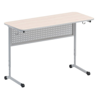 Стол ученический двухместный с перфорированной панелью - fgospostavki.ru - Казань