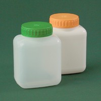 Банка прямоугольная 500 мл белая с крышкой и прокладкой - fgospostavki.ru - Казань