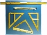Комплект линеек для школьной доски + доска крепежная (для хранения) - fgospostavki.ru - Казань