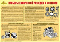 Плакат "Приборы химической разведки и контроля" - fgospostavki.ru - Казань