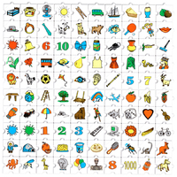 Обучающий конструктор «Мои первые слова» 100 картинок - fgospostavki.ru - Казань