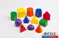 Фигуры геометрические 8 см. Набор цветной - fgospostavki.ru - Казань