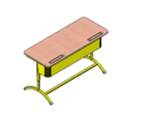 Стол ученический "Асташка -2" двухместный регулируемый - fgospostavki.ru - Казань
