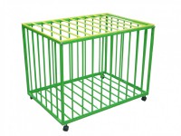 Контейнер для мячей на колесиках (разборный с крышкой) - fgospostavki.ru - Казань