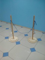 Стойки для прыжков в высоту детские (деревянные) - fgospostavki.ru - Казань