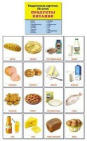 Раздаточные карточки "Продукты питания" - fgospostavki.ru - Казань