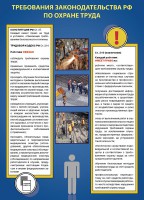 Комплект плакатов "Охрана труда на объекте" - fgospostavki.ru - Казань