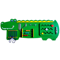 Бизиборд «Зелёный крокодильчик» - fgospostavki.ru - Казань