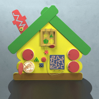 Бизиборд «Волшебный теремок» - fgospostavki.ru - Казань