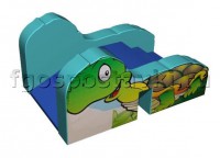 Горка "Черепаха" для сухого бассейна - fgospostavki.ru - Казань