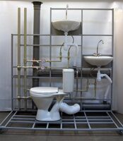 Учебный стенд «Система канализации многоквартирного дома» - fgospostavki.ru - Казань