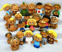 Набор глиняных человечков для сказкотерапии и песочной терапии - fgospostavki.ru - Казань