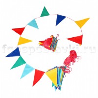 Флажки с веревкой для ограждения игровых зон - fgospostavki.ru - Казань