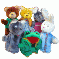 Набор перчаточных кукол "Теремок" - fgospostavki.ru - Казань