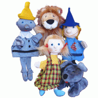 Набор перчаточных кукол "Волшебник Изумрудного города" - fgospostavki.ru - Казань