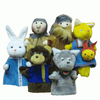 Набор перчаточных кукол "Колобок" - fgospostavki.ru - Казань