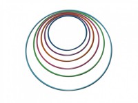 Обруч гимнастический стальной окрашенный утяжеленный (900 миллиметров, 1050 грамм) - fgospostavki.ru - Казань