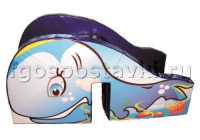 Горка "Кит" для сухого бассейна - fgospostavki.ru - Казань