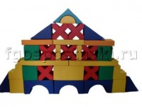 Мягкий модуль-конструктор "Городок" (32 элемента) - fgospostavki.ru - Казань