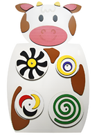 Бизиборд «Белая коровушка» - fgospostavki.ru - Казань