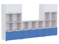 Шкаф модульный Teamwork - fgospostavki.ru - Казань