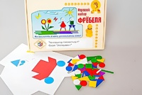 Игровой набор Фребеля "Конструктор плоскостной-1" (Серия "Эксперимент") - fgospostavki.ru - Казань