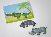 Магнитный пазл "Чей хвост?" - fgospostavki.ru - Казань