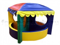 Сухой бассейн-трансформер "Карусель" 6 элементов с шариками - fgospostavki.ru - Казань