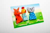 Пальчиковый театр "Кот, петух и лиса" - fgospostavki.ru - Казань