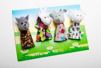 Пальчиковый театр "Волк и козлята" (4 персонажа) - fgospostavki.ru - Казань