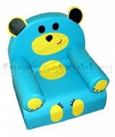 Кресло "Мишка" ВИК с подлокотниками и аппликацией - fgospostavki.ru - Казань