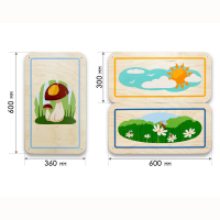 Набор стеновых панелей «Природа нашего края - Прогулка» - fgospostavki.ru - Казань