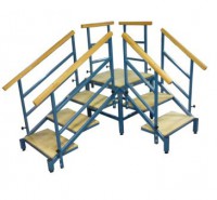 Лестница для упражнений в ходьбе (натуральный бук) - fgospostavki.ru - Казань