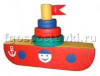 Модуль-конструктор "Пароход" (5 элементов) - fgospostavki.ru - Казань