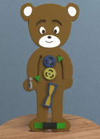 Бизиборд «Медвежонок» - fgospostavki.ru - Казань