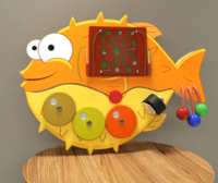 Бизиборд «Рыба-еж» - fgospostavki.ru - Казань