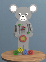 Бизиборд «Серая мышка» - fgospostavki.ru - Казань