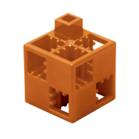 Кубик-основание коричневый 20х20 Artec - fgospostavki.ru - Казань