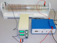 Комплект учебно-лабораторного оборудования «Измерение индукции магнитного поля катушки индуктивности без сердечника» - fgospostavki.ru - Казань