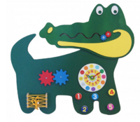 Бизиборд «Зеленый крокодил» - fgospostavki.ru - Казань