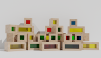 Детский развивающий набор из разноцветных элементов - fgospostavki.ru - Казань