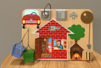 Настенная панель «Загородный домик» - fgospostavki.ru - Казань