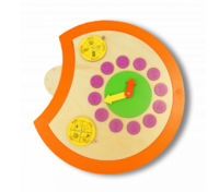 Настенный игровой модуль в виде части гусеницы-времени - fgospostavki.ru - Казань