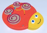 Настенный игровой элемент в виде головы гусеницы - fgospostavki.ru - Казань